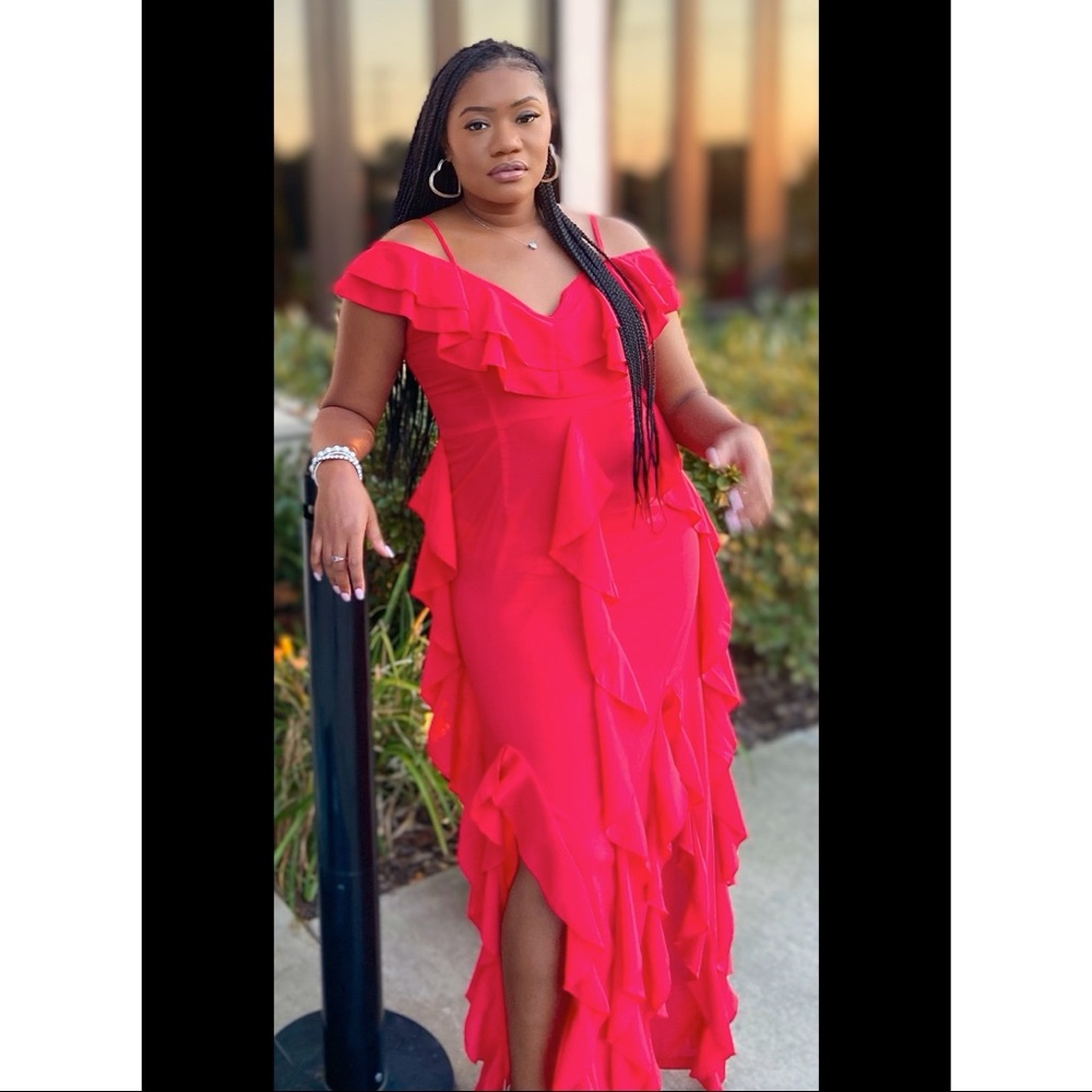 Red Maxi Dress